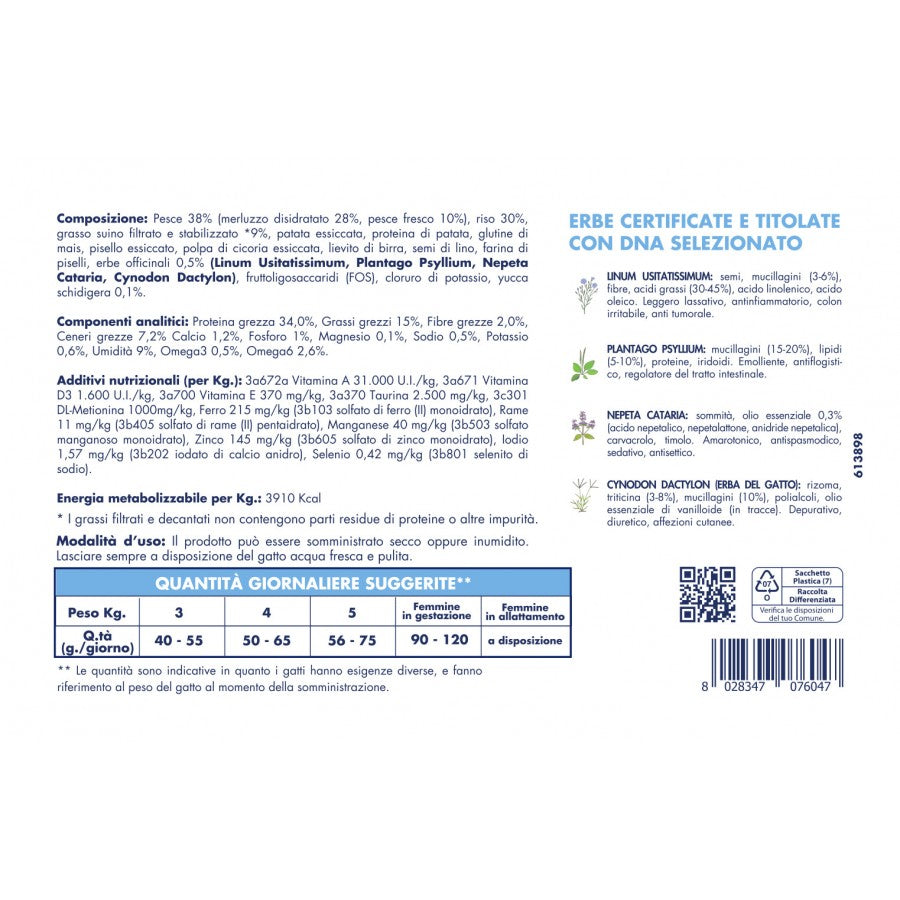 Vet Line Secco Gatto Prevenzione Gusto Pesce 400 Gr Vet Line Secco Gatto Prevenzione Gusto Pesce 400 Gr